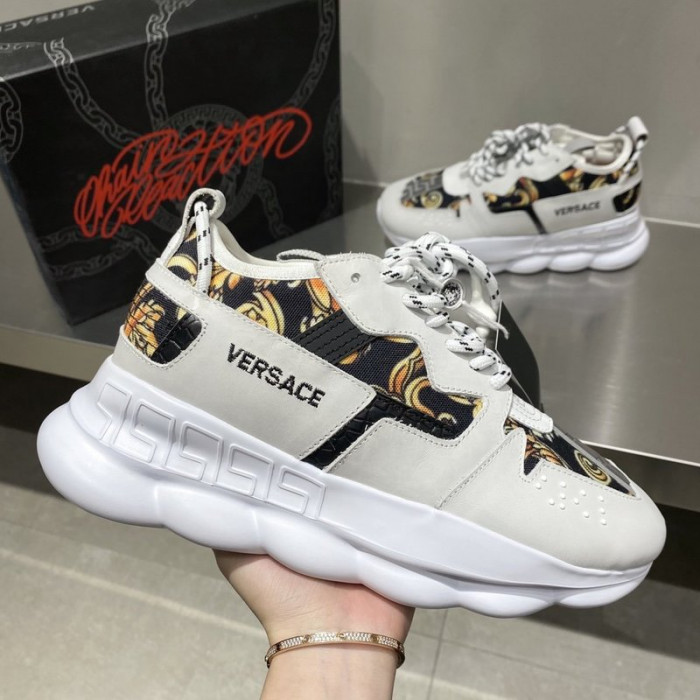 vse chain reaction white sneaker