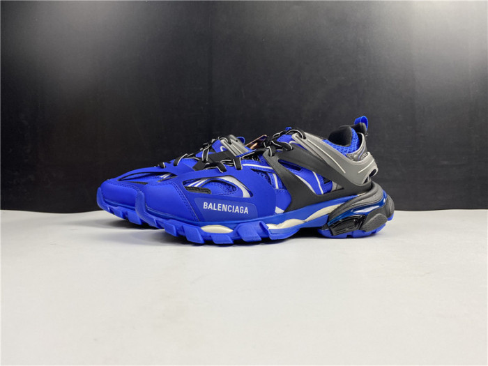 bl tess s. gomma trek low sneakers blue black 120501