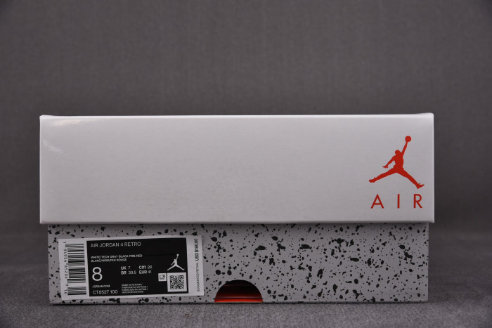 air jordan 4 “white oreo” ct8527-100