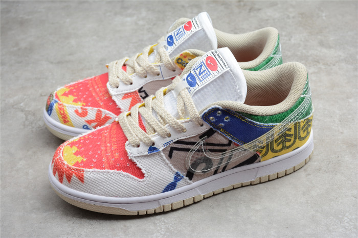 nike sb dunk low city market da6125 900