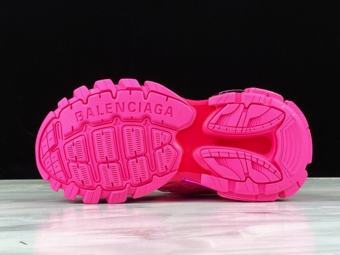 bl track trainers sneaker rose red h903p071