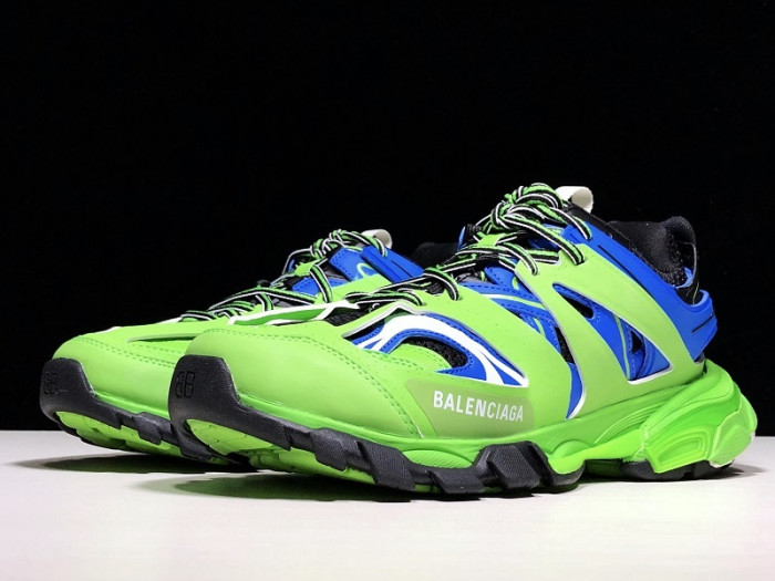 bl tess s. gomma trek low sneakers green blue h903p038