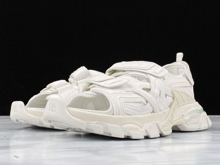 bl track trainers white sandal h903p80812